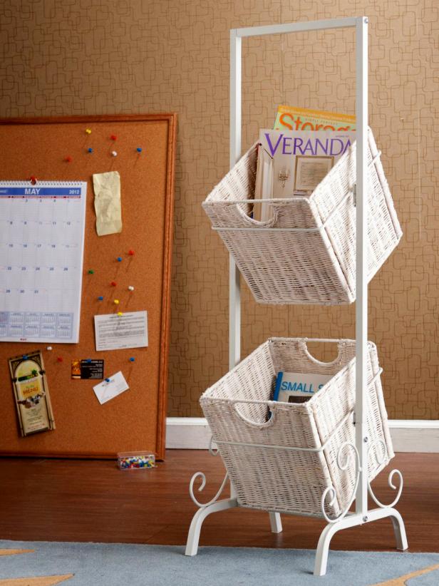 Magazine and Book storage ideas | DIY