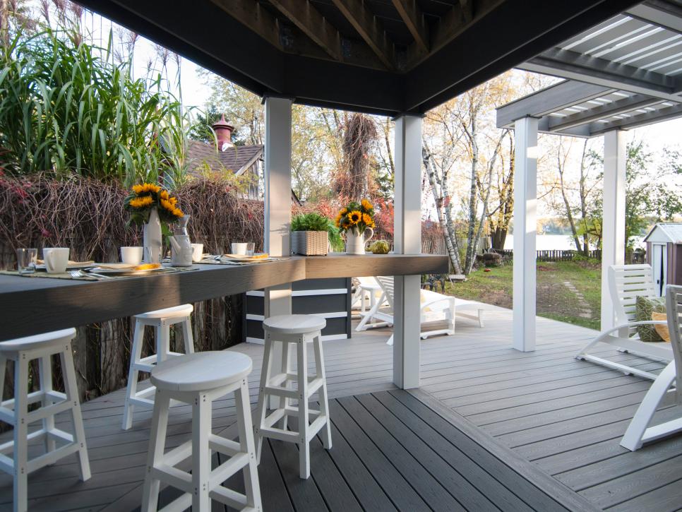 Before-and-Afters of Backyard Decks, Patios and Pergolas | DIY