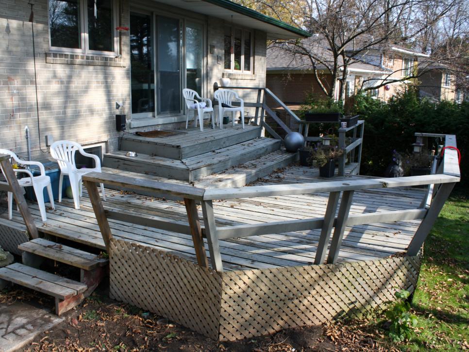 Photos of backyard decks