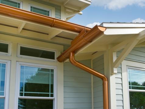 Maximum Value Home Exterior Projects: Gutters