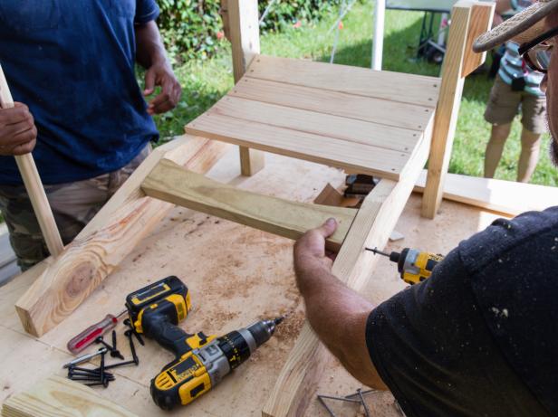 How to Build Upcycled Adirondack Chairs | how-tos | DIY