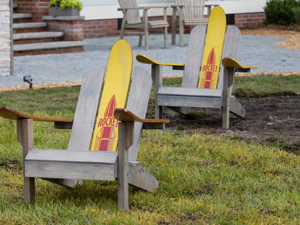 How to Build Upcycled Adirondack Chairs | how-tos | DIY