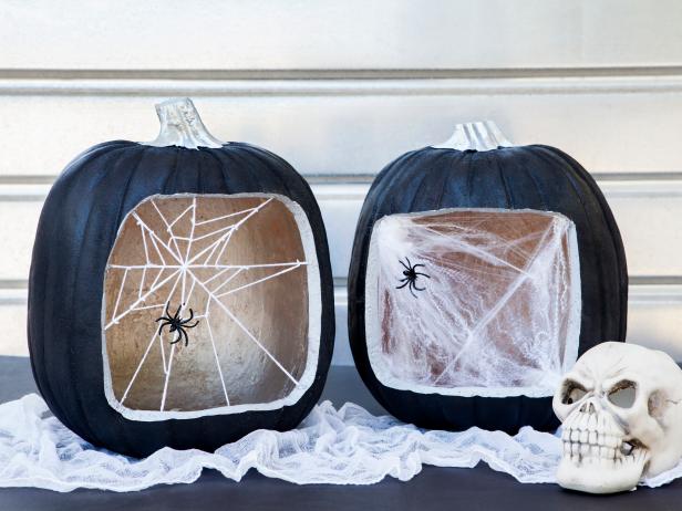 10 Diy Spider Crafts For Halloween Hgtv S Decorating Design