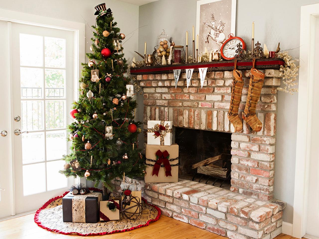 Crystal & Gold Christmas Tree Garland