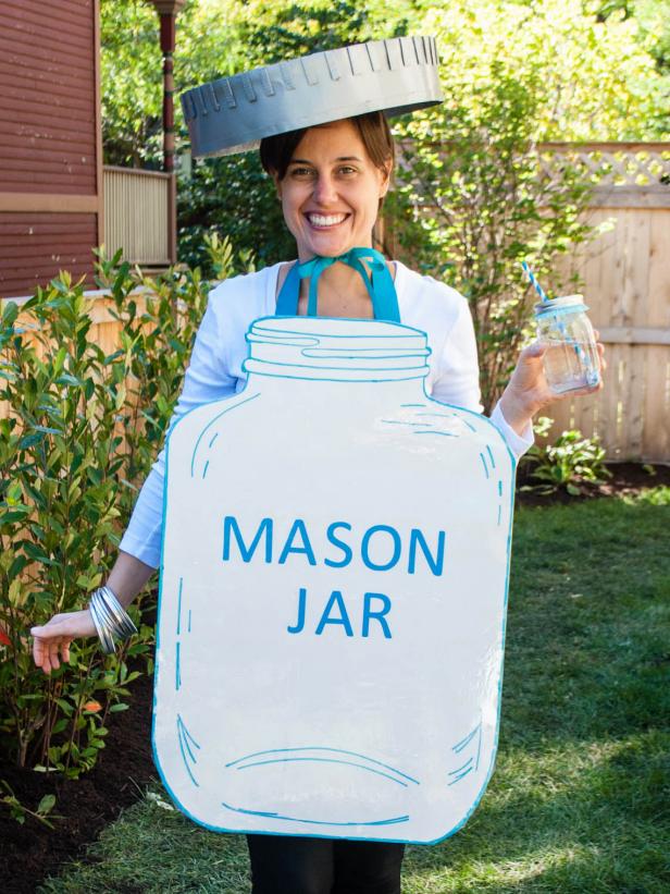 Funny at home halloween costume ideas.