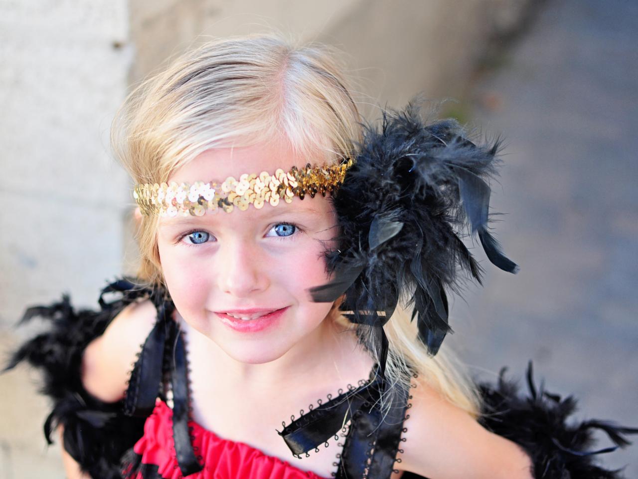 How to Make a Flapper Dress Halloween Costume for Kids | how-tos | DIY