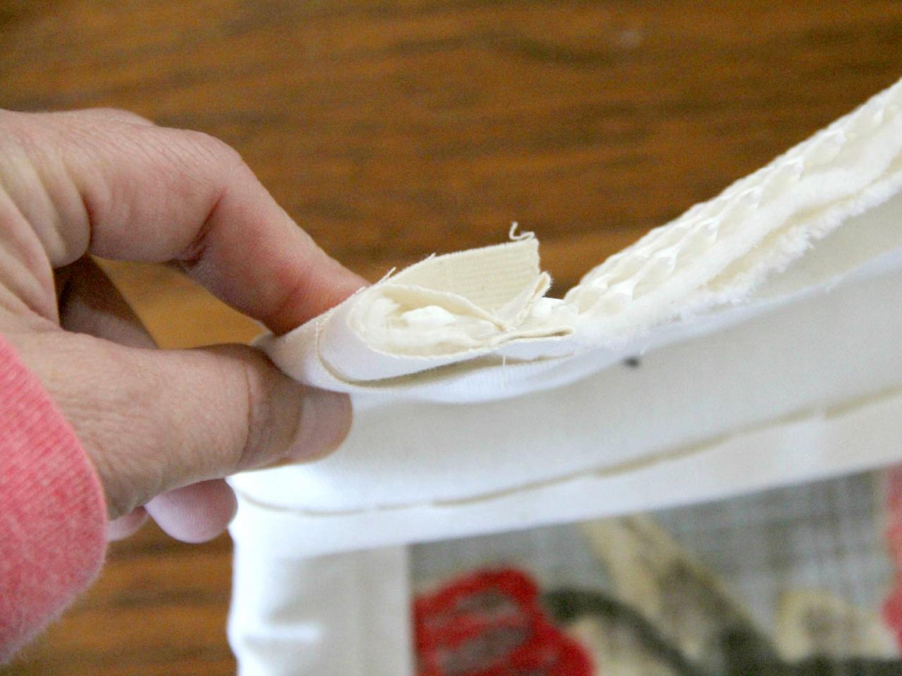 How to Make a Rug From Upholstery Fabric howtos DIY