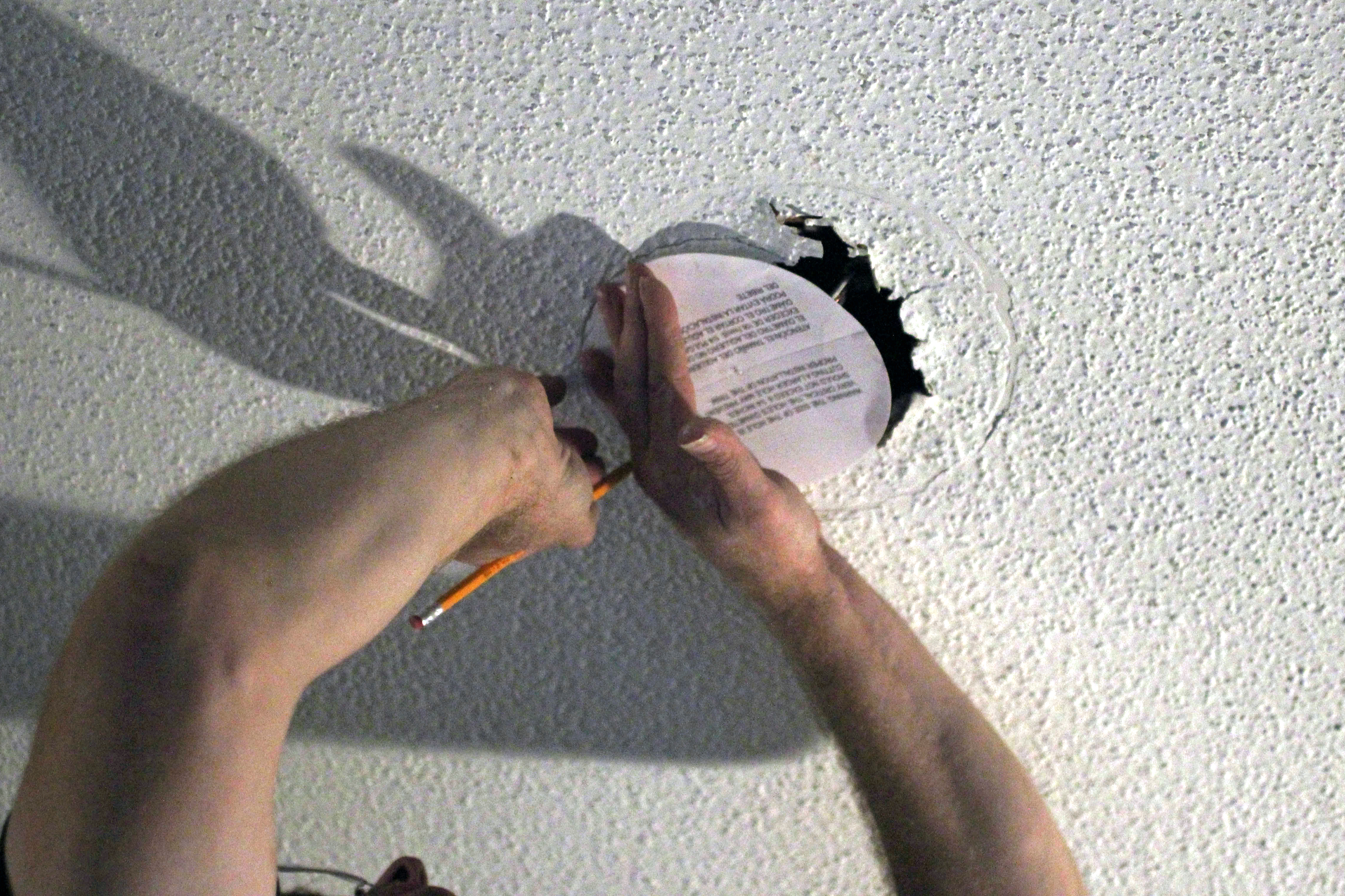 can you install can lights in existing ceiling