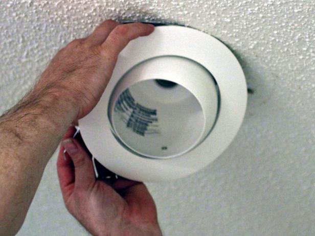 How To Put Recessed Lights In The Ceiling Hgtv