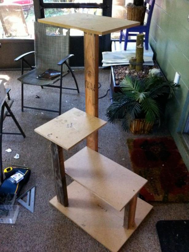 how to build a diy cat tree how-tos diy