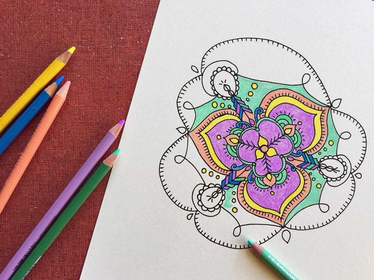 Jump On The Adult Coloring Trend With These Essentials Hgtv S Decorating Design Blog Hgtv