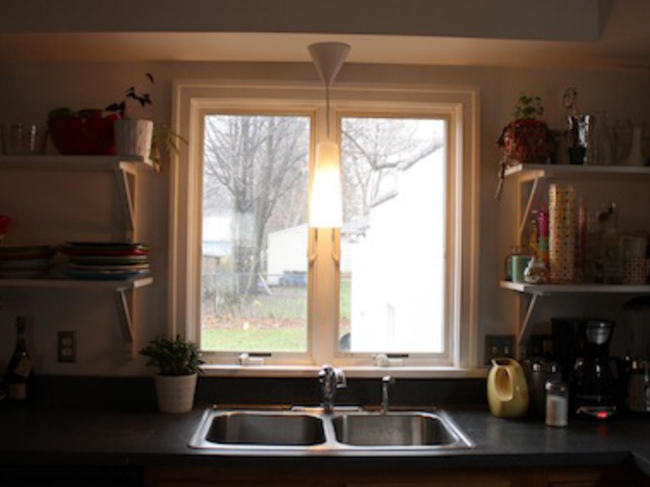 over sink lighting for kitchen