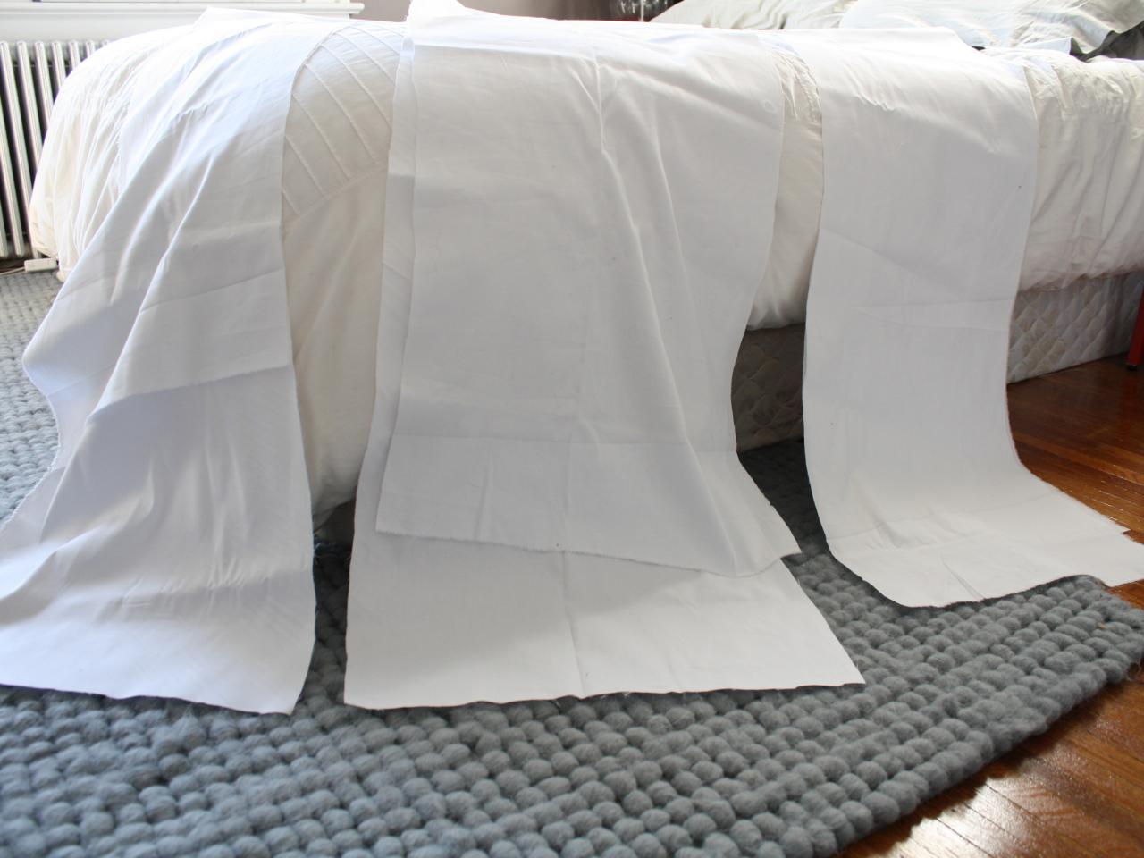 Cover Your Boxspring With An Easy Fabric Wrap How Tos Diy