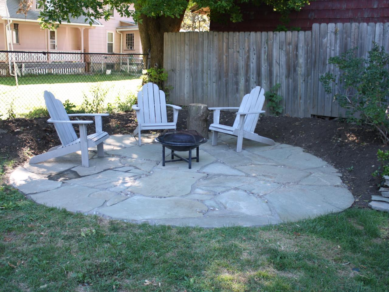 Learn About Installing Finishing Touches For A Flagstone Patio Diy Network Blog Made Remade Diy