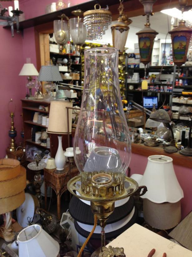 How To Rewire A Vintage Lamp Diy, How To Rewire A Vintage Hurricane Lamp