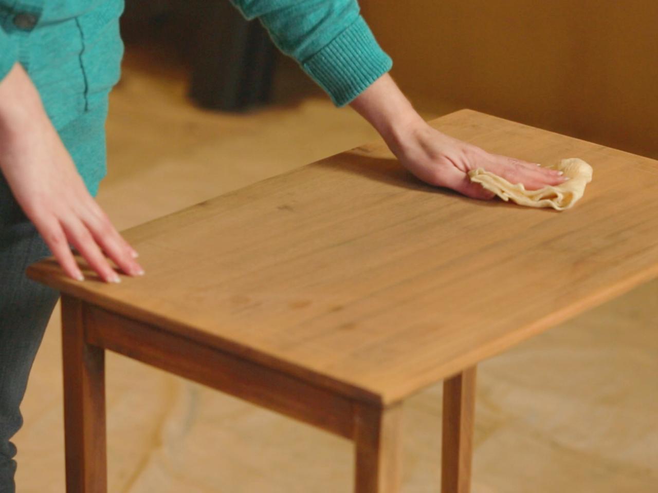 How To Clean Wood Before Staining Hgtv