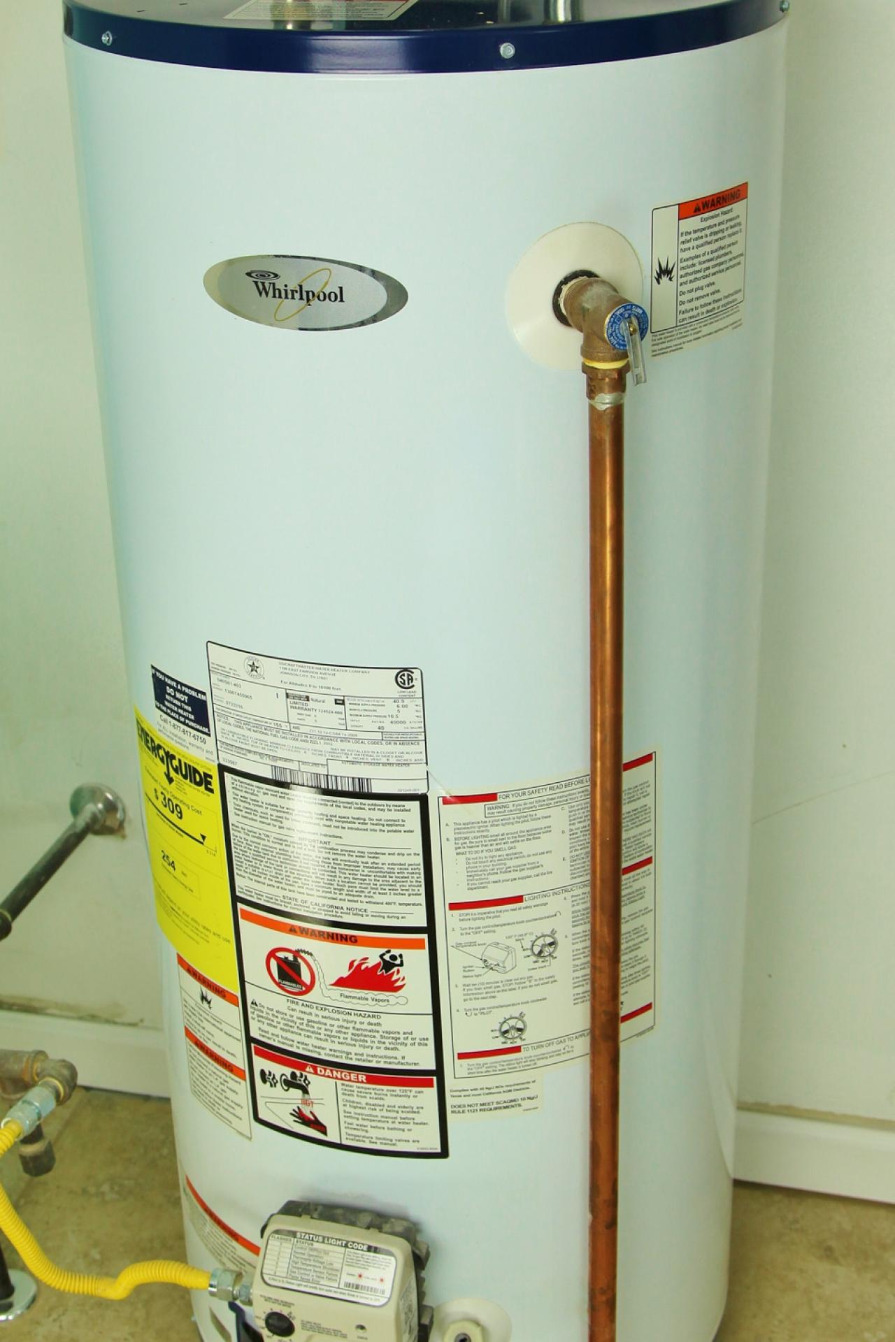How To Drain A Water Heater, Drain Hot Water Heater Into Bathtub
