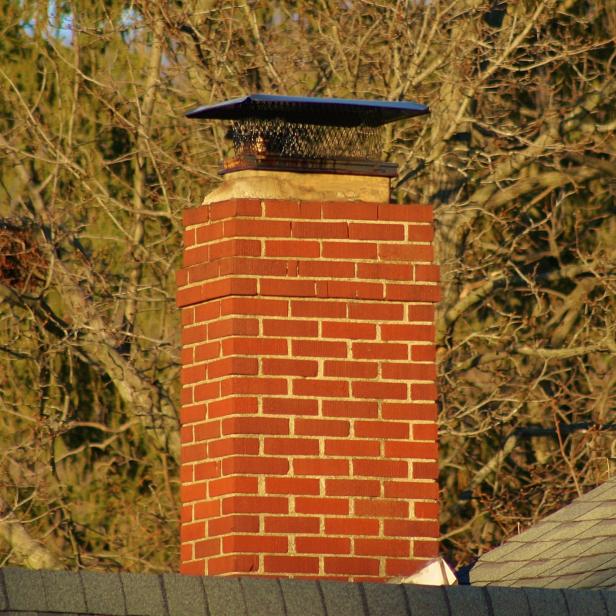 A chimney cap keeps rain, snow, birds, and animals from entering the chimney.