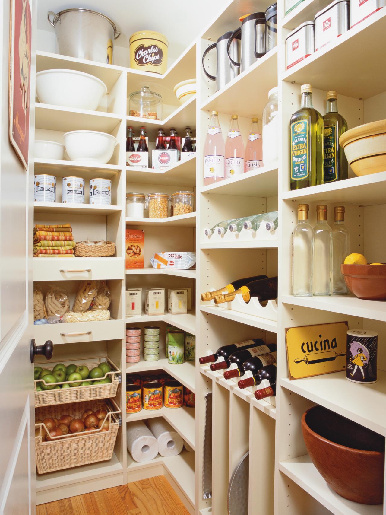  Kitchen Pantry Shelving Ideas with Simple Decor