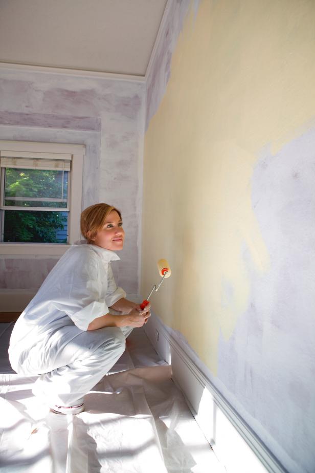 Choosing the right paint brush or roller