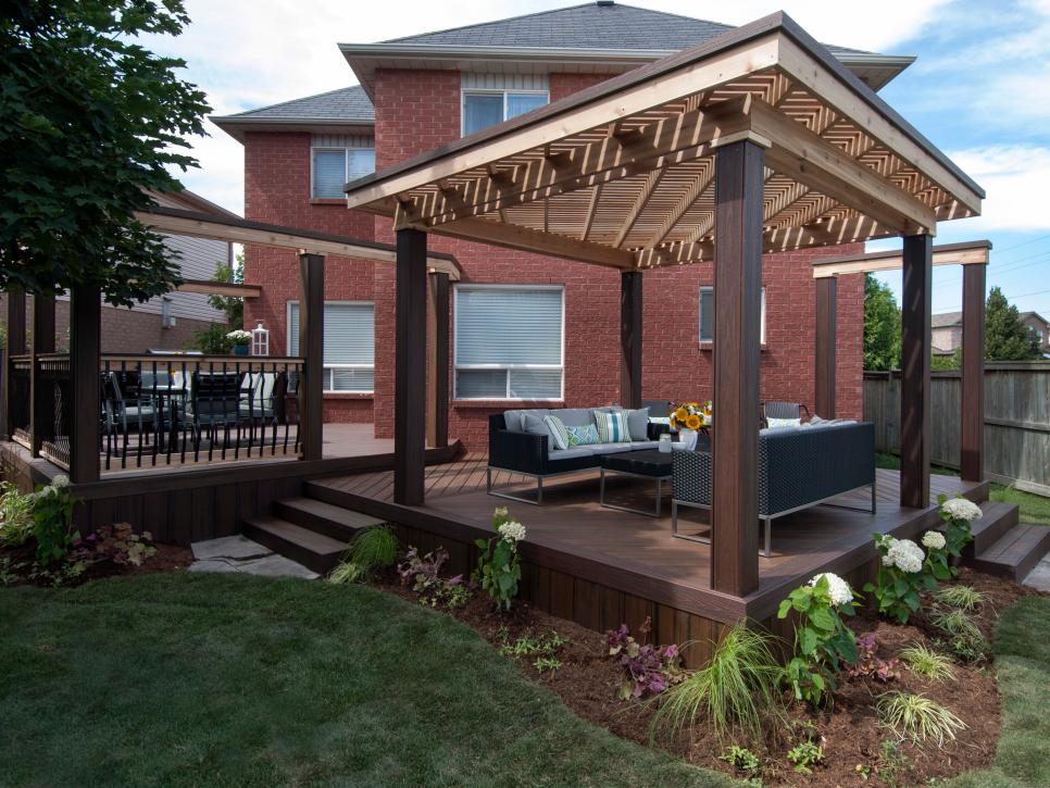 Decks And Patio With Pergolas Diy