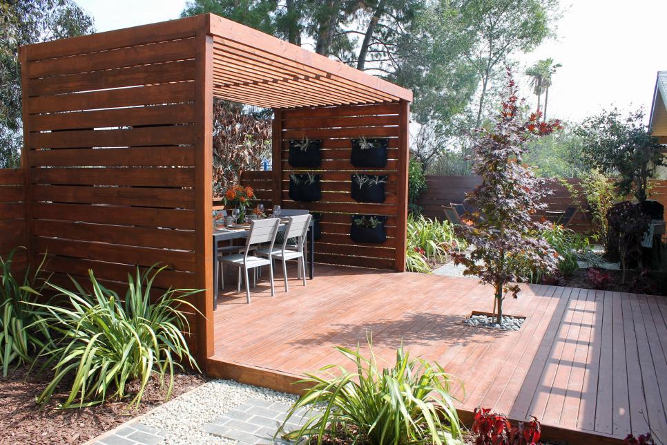 Decks and Patio With Pergolas | DIY