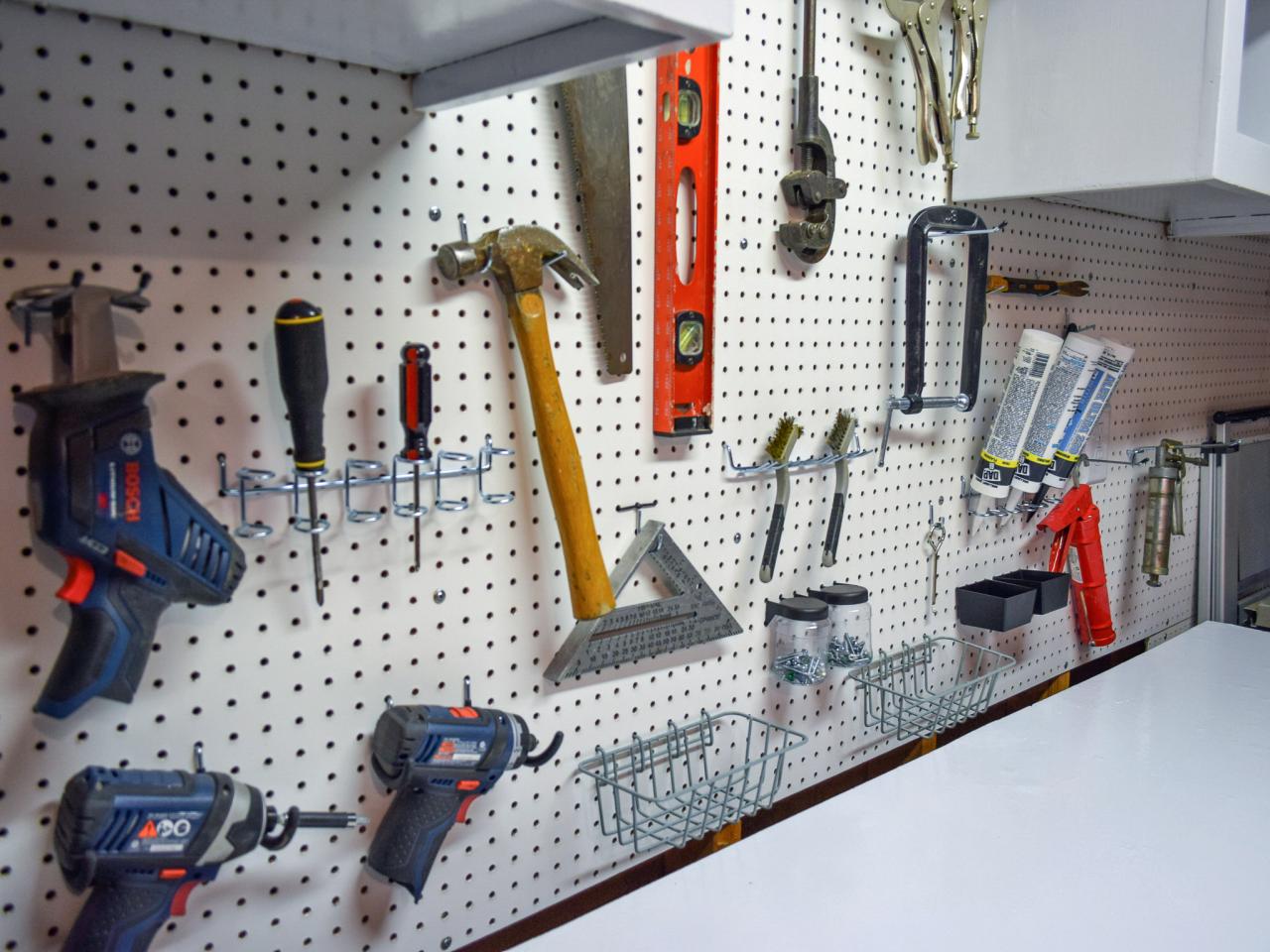 How to Install a Pegboard | how-tos | DIY