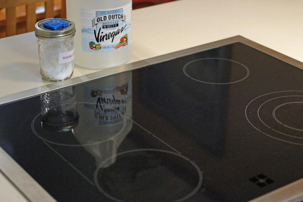 natural glass stove top cleaner