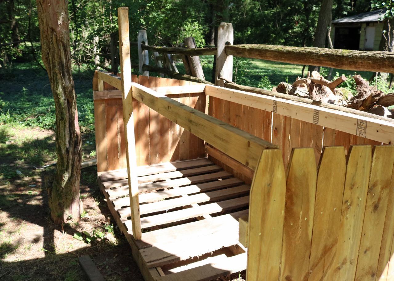 How to Build an Outdoor Firewood Storage Shed how tos DIY