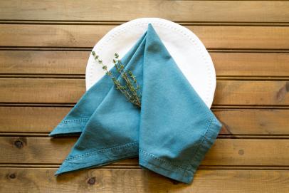 3 Simple Napkin Folds