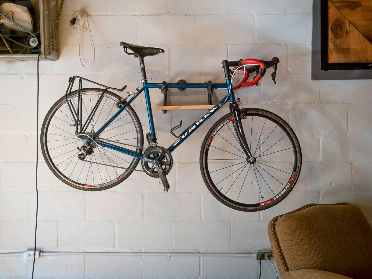 How to Build a Wall Mounted Bike Rack HGTV