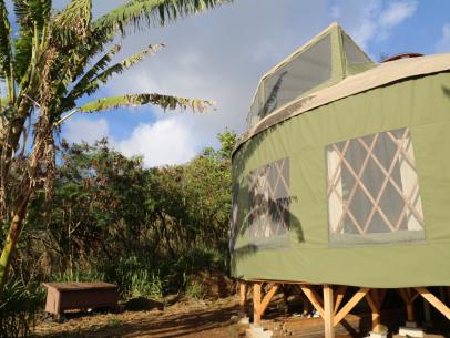Amazingly Peaceful Hawaiian Yurts Love Yurts Diy