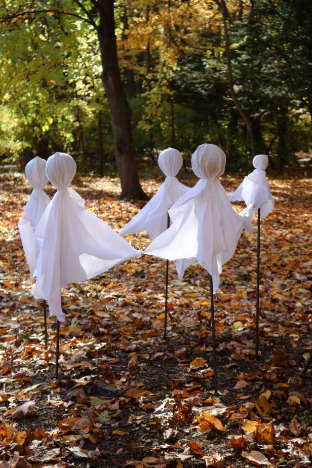 Make a Circle of Ghosts for Halloween | DIY Network Blog: Made + Remade ...