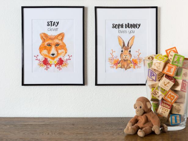Make your own printable artwork for kids