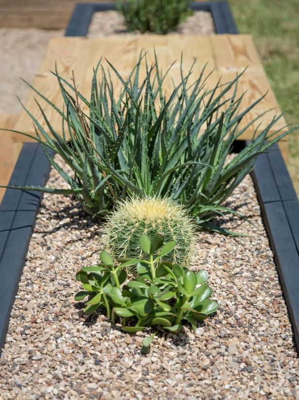 Make a stylish modern planter bench