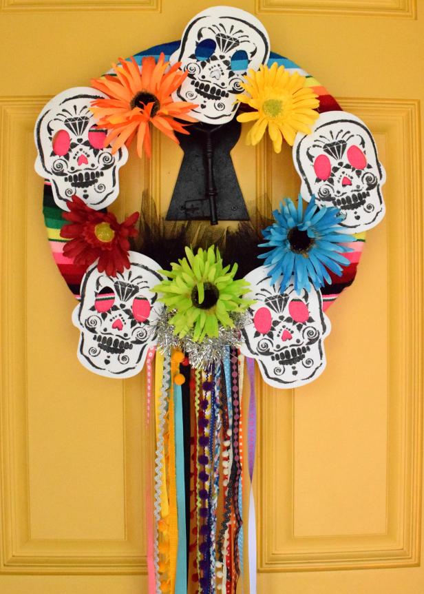 10 Diy Halloween Wreaths Diy Network Blog Made Remade Diy