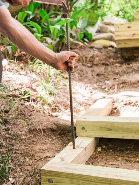 How to Build Outdoor Wood Steps