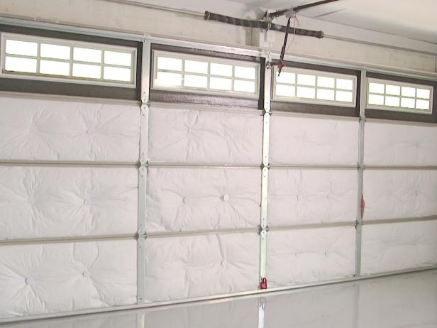 How To Insulate A Garage Door | Hgtv