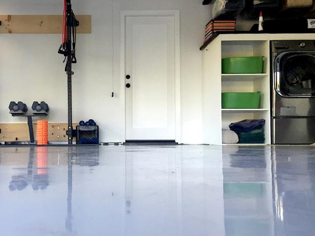 How to Refinish a Garage Floor how-tos DIY