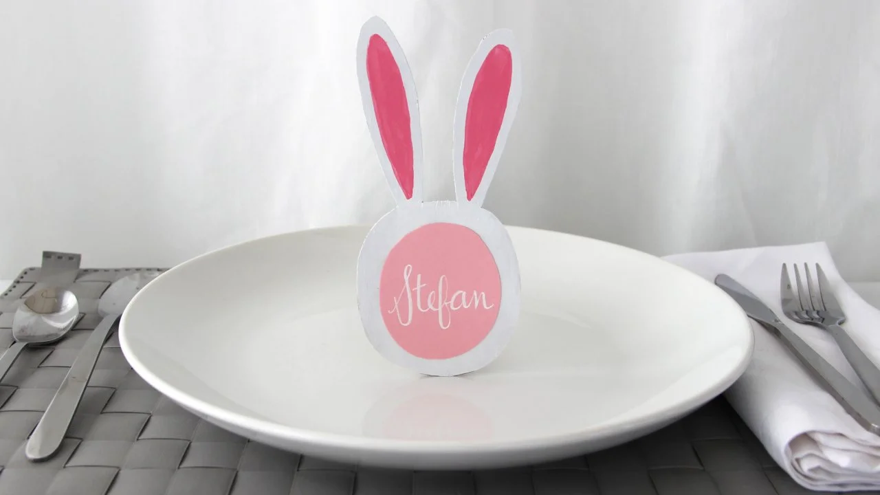 how-to-make-an-easter-bunny-place-card-easy-easter-craft-hgtv for Free Printable Easter Place Cards How to Make an Easter Bunny Place Card | Easy Easter Craft | HGTV for Free Printable Easter Place Cards