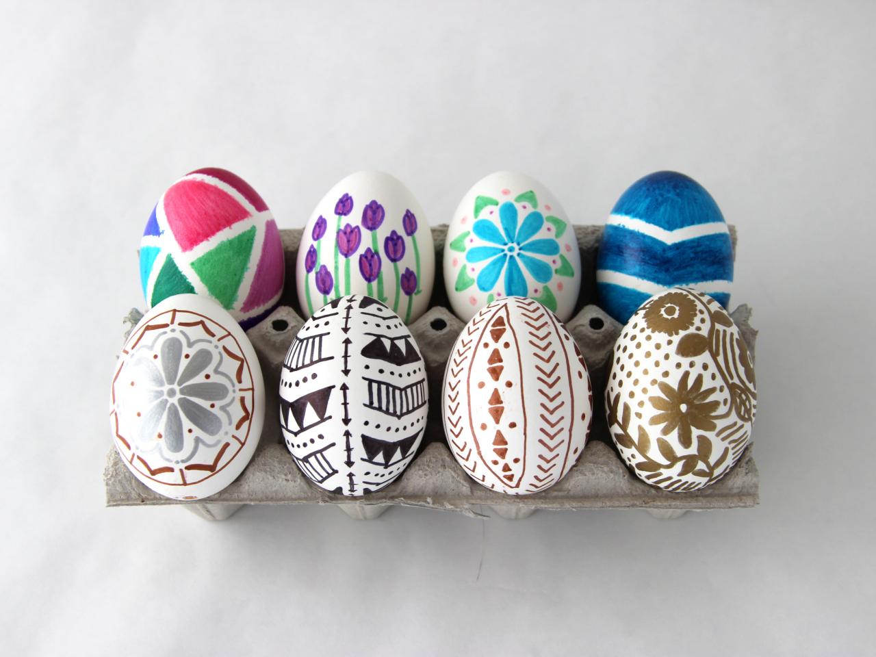 easter egg dye decorating ideas