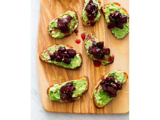 Avocado Toast With Beets