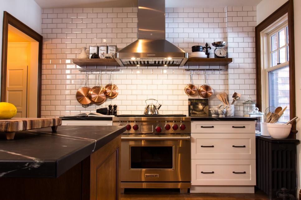 Reclaimed Wood Backsplash