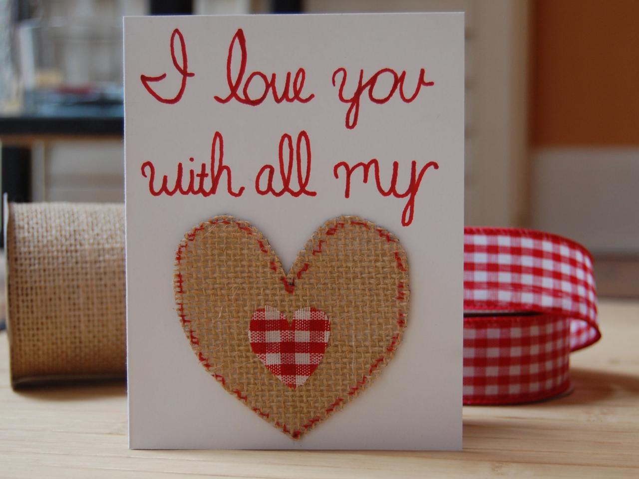 easy homemade valentine cards