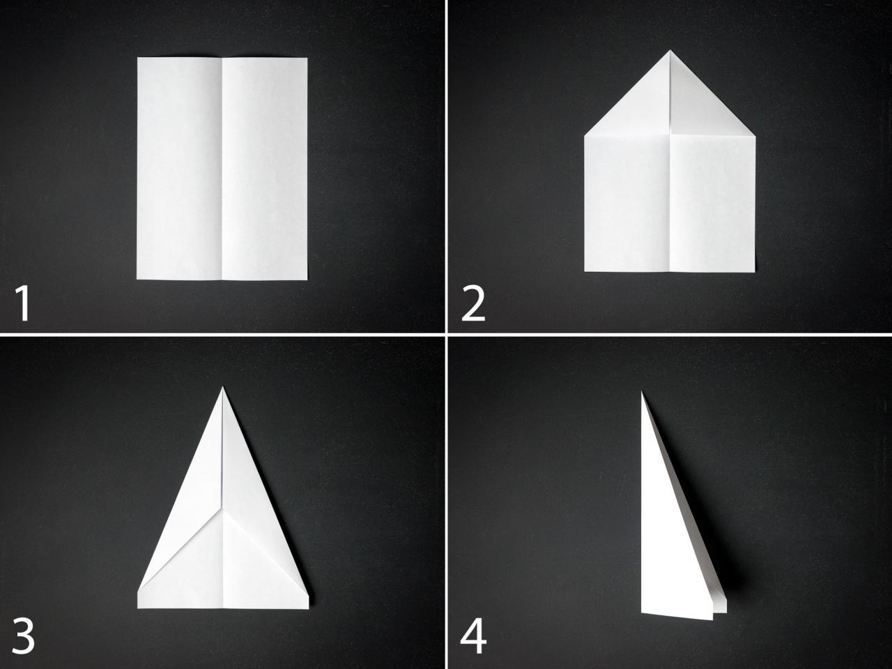 to make a easy paper airplane