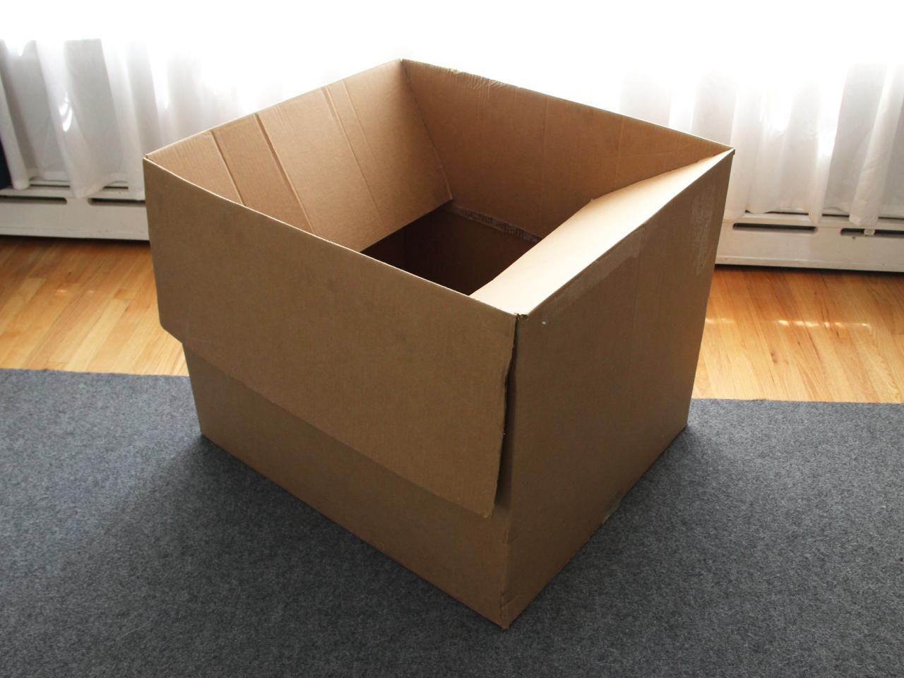 How To Make A Weatherproof Cardboard Box Fort Diy Network Blog