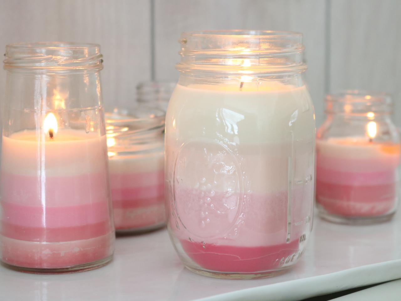 Easy Valentine's Day Candles - Momcrieff