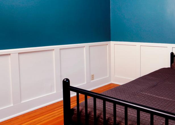 How to Install Recessed-Panel Wainscoting | how-tos | DIY