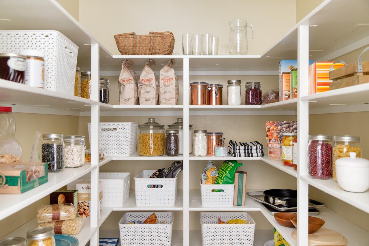 Pantry Storage Pictures Options Tips, What To Use Line Pantry Shelves