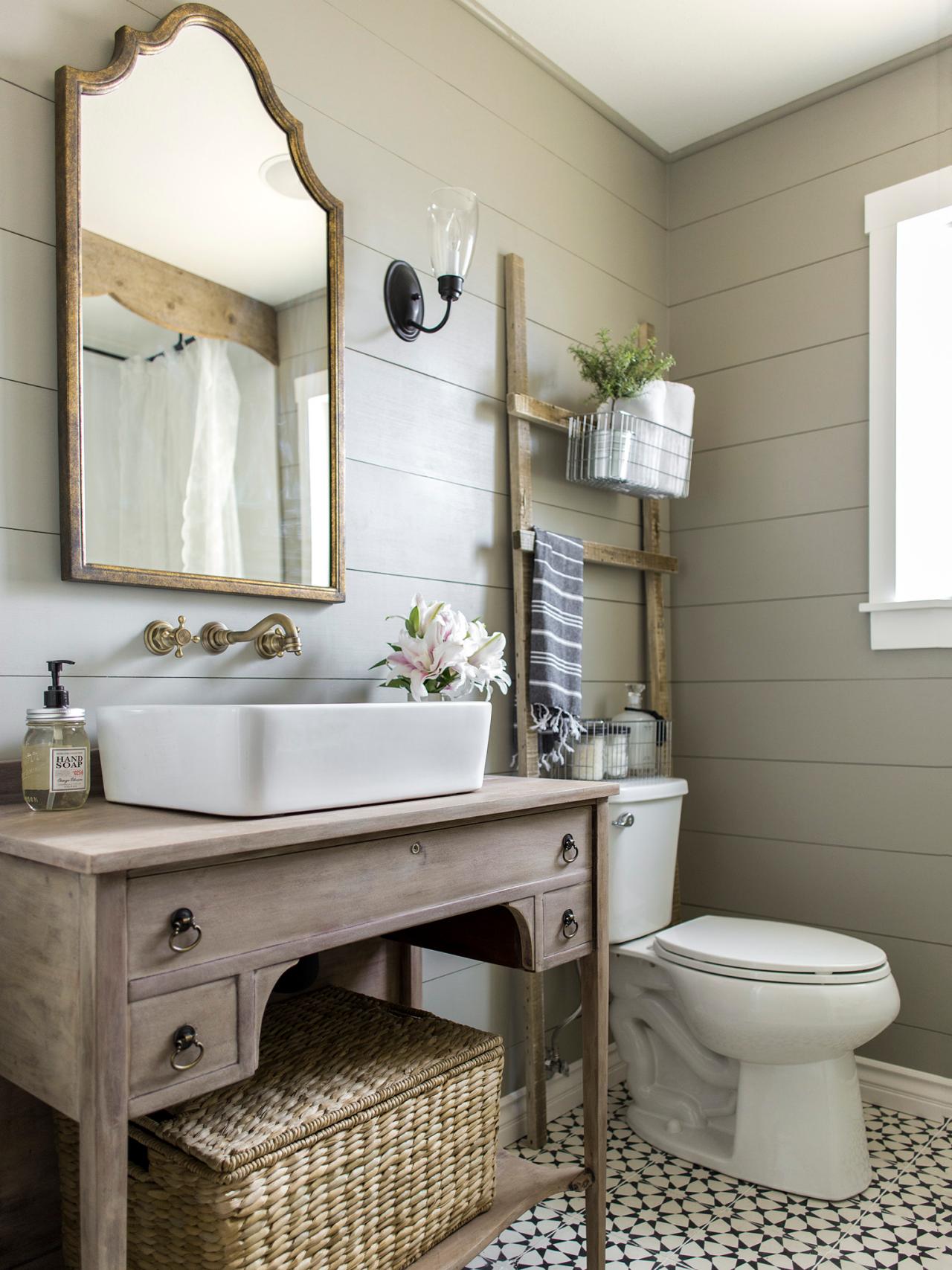 3 Vintage Furniture Makeovers For The Bathroom Diy Network Blog